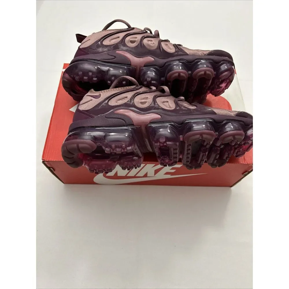 Nike Women's Air Vapormax Smokey Mauve Bordeaux Lace Up Trainers Sz 8/ SKU #2968